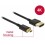 Delock Cable High Speed HDMI with Ethernet - HDMI-A male - HDMI Micro-D male 3D 4K 1m Slim Premium