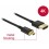 Delock Cable High Speed HDMI with Ethernet - HDMI-A male - HDMI Micro-D male 3D 4K 1.5m Slim Premium