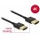 Delock Cable High Speed HDMI with Ethernet - HDMI-A male - HDMI-A male 3D 4K 1.5m Slim Premium