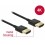 Delock Cable High Speed HDMI with Ethernet - HDMI-A male - HDMI-A male 3D 4K 3m Slim Premium
