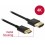 Delock Cable High Speed HDMI with Ethernet - HDMI-A male - HDMI Mini-C male 3D 4K 1m Slim Premium