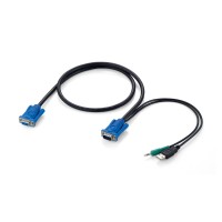 LEVELONE VGA-0011 1m Audio/Video cable