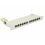 Delock 10″ Patch Panel 12 Port Cat.6A 0.5 U grey