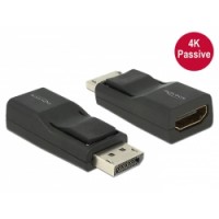 Delock Adapter Displayport 1.2 male - HDMI female 4K Passive black