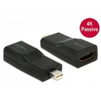 Delock Adapter mini Displayport 1.2 male - HDMI female 4K Passive black