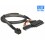 Delock Cable SFF-8643 male - U.2 SFF-8639 male + SATA power connector 50cm