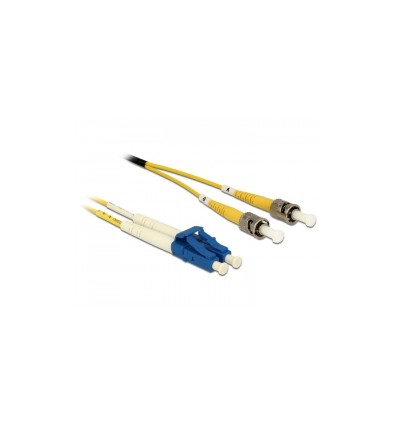 Delock Cable Optical Fibre 9/125µm LC - ST Singlemode OS2 1m
