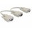 Delock Adapter VGA male - 2 x VGA female 20 cm, beige