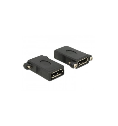 Delock Adapter Displayport 1.1 female - Displayport female panel-mount