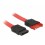 Delock Extension cable SATA 6 Gb/s male - SATA female 10 cm red