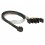 Delock Cable mini SAS HD SFF-8643 - 4 x SATA 7 pin + Sideband 0.5 m metal