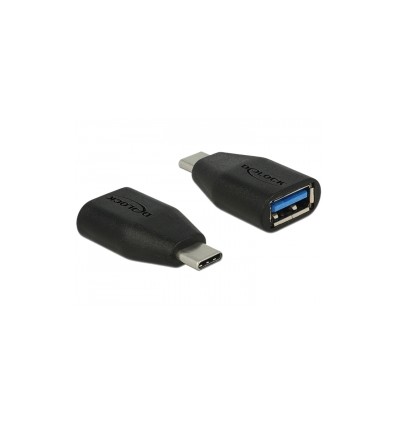 Delock Adapter SuperSpeed USB 10 Gbps (USB 3.1 Gen 2) USB Type-C™ male - Type-A femal