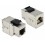 Delock Keystone Module RJ45 female - RJ45 female Cat.6A