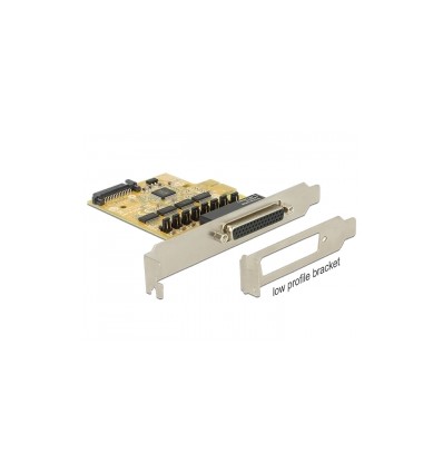 Delock PCI Express Card - 4 x Serial with voltage supply