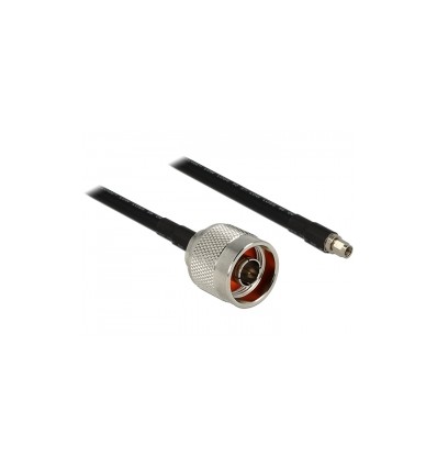 Delock Antenna Cable N plug - RP-SMA plug CFD400 LLC400 5 m low loss