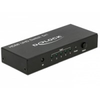 Delock HDMI UHD Switch 5 x HDMI in - 1 x HDMI out 4K