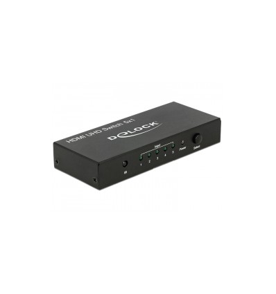 Delock HDMI UHD Switch 5 x HDMI in - 1 x HDMI out 4K