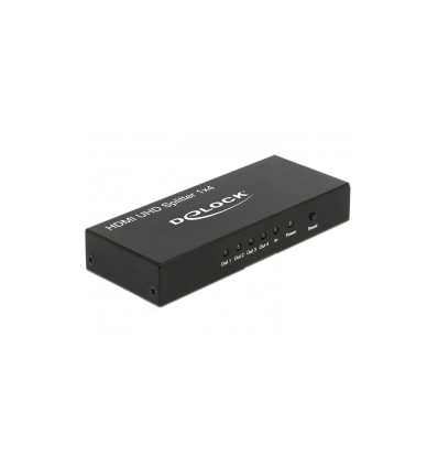Delock HDMI UHD Splitter 1 x HDMI in - 4 x HDMI out 4K