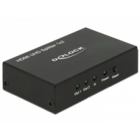 Delock HDMI UHD Splitter 1 x HDMI in - 2 x HDMI out 4K