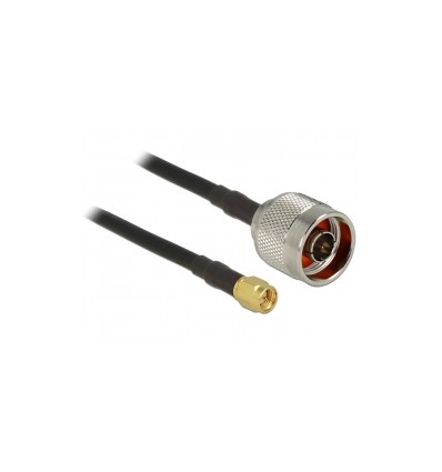 Delock Antenna Cable N Plug - SMA Plug RG-58 A/U 10 m