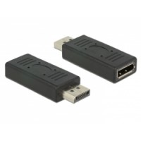 Delock Adapter Displayport 1.2 male - Displayport female port saver