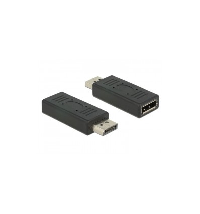 Delock Adapter Displayport 1.2 male - Displayport female port saver