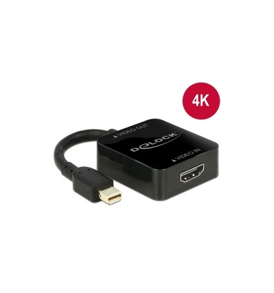 Delock Adapter High Speed HDMI-A female - mini Displayport 1.2 male