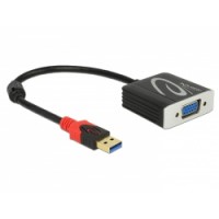 Delock Adapter USB 3.0 Type-A male - VGA female