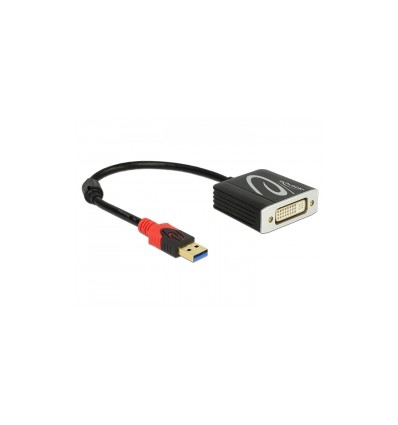 Delock Adapter USB 3.0 Type-A male - DVI female