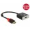 Delock Adapter Displayport 1.2 male - HDMI female 4K 60 Hz Active