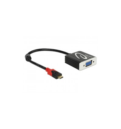 Delock Adapter USB Type-C™ male - VGA female (DP Alt Mode)