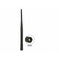 Delock ISM 169 MHz Antenna SMA plug 0 dBi omnidirectional fixed black