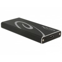 Delock External Enclosure M.2 SSD 42 mm - SuperSpeed USB 10 Gbps (USB 3.1 Gen 2) USB Type-C™ female