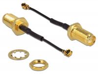 Antenna Cable SMA jack bulkhead MHFU.FL-LP-068 compatible plug 50 mm