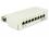 Delock Desktop Patch Panel 8 Port Cat.6A grey