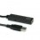 VALUE USB 2.0 aktīvs pag. kabelis, melns, 30,0 m