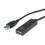 VALUE USB 2.0 aktīvs pag. kabelis, melns, 30,0 m