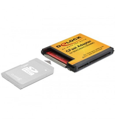 Delock CFast Adapter for SDXC / SDHC / SD Memory Cards