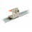 Delock Keystone Metal Mounting 2 Port for DIN rail