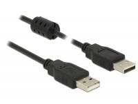 Delock Cable USB 2.0 Type-A male USB 2.0 Type-A male 1.0 m black