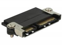 Connector SATA with NSS function and metal clip
