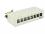 Delock Keystone Desktop Patch Panel 8 Port grey