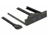 Delock 3.5 Front Panel 2 x USB 3.0