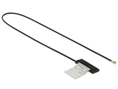 Delock WLAN Antenna MHF IV HSC MXHP32 Compatible Plug 802.11 acahbgn CCD 1 dBi 250 mm internal