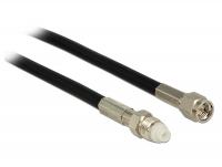 Antenna Cable FME Jack SMA Plug RG-58 1 m