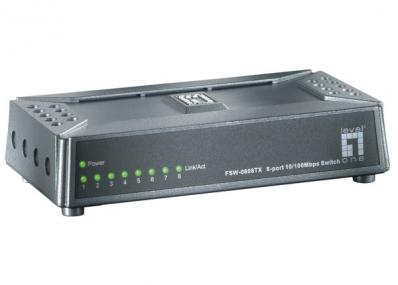 Switch LevelOne 8P FSW-0808TX 8FE Restposten