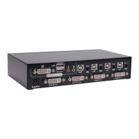 VALUE KVM Switch, 1 User - 2 PCs, DVI, USB, Audio