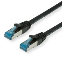 VALUE S/FTP Patch Cord Cat.6A, black, 1.5 m