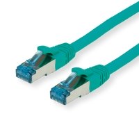 VALUE S/FTP Patch Cord Cat.6A, green, 10.0 m