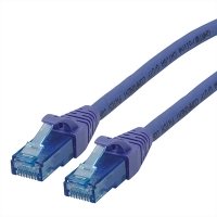 ROLINE UTP Patch Cord Cat.6A, Component Level, LSOH, violet, 0.5 m